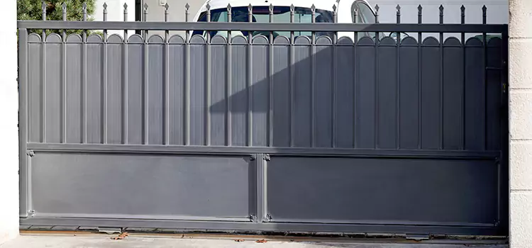 Metal Driveway Gate Installation North Haven