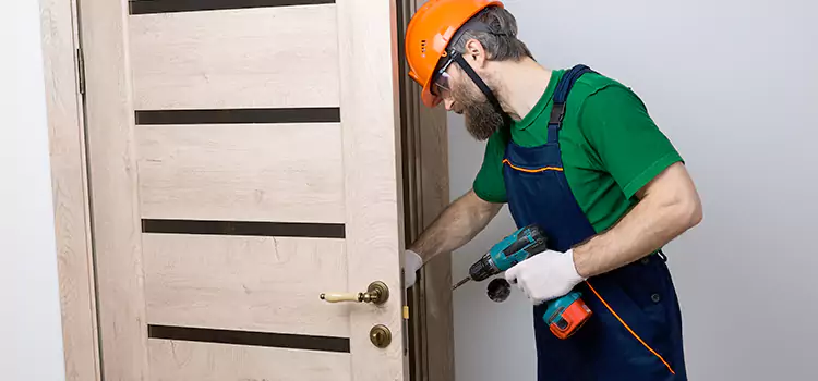 Replace Internal Door Handle with Lock North Haven